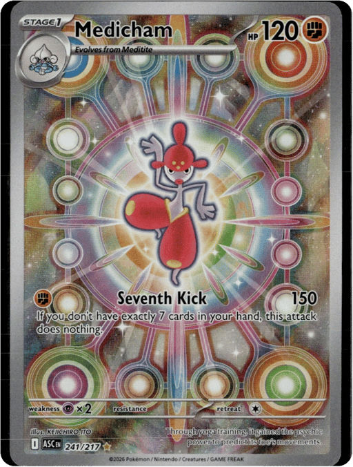 2026 Medicham #241 Ascended Heroes