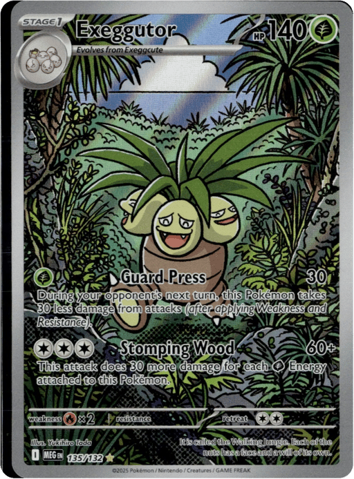 2025 Exeggutor #135 Mega Evolution