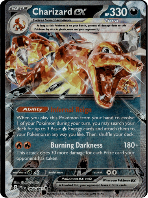 2024 Charizard ex #54 Paldean Fates