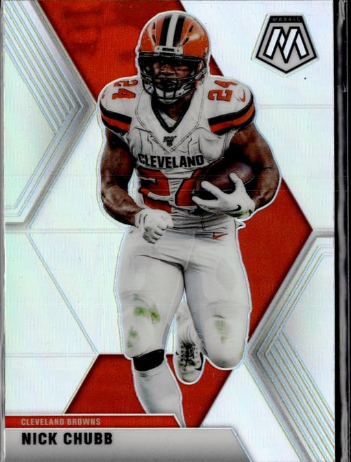 2020 Nick Chubb #53 Mosaic