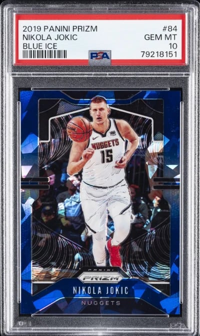 2019 PANINI PRIZM BLUE ICE #84 N