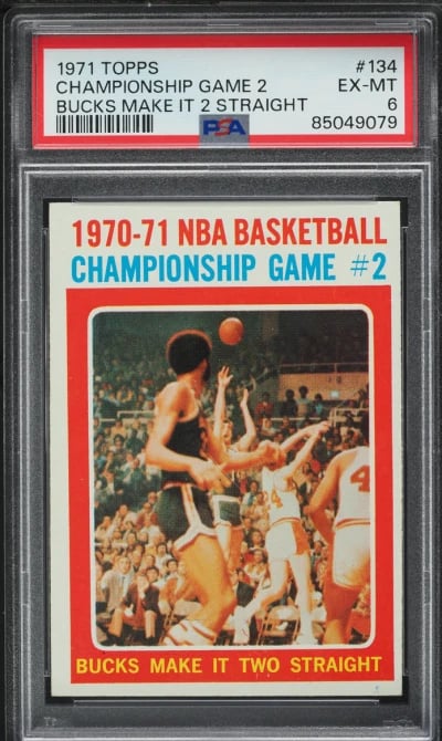 1971 Topps Basketball Lew Alcind