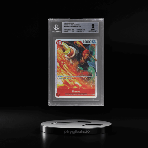 2024 One Piece Wings of the Captain Super Rare Shanks #OP06007 BGS 8