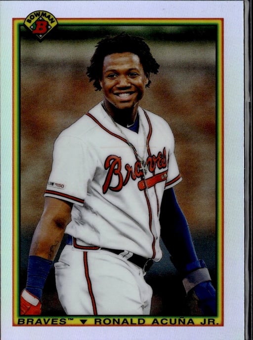 2020 Ronald Acuña Jr. #90B-RAJ Bowman