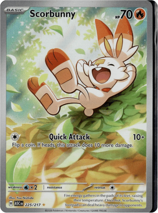 2026 Scorbunny #225 Ascended Heroes