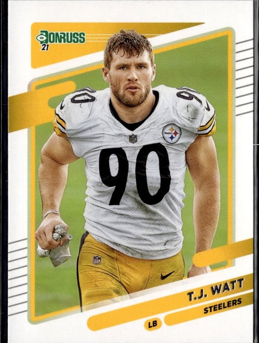 2021 T. J. Watt #22 Donruss