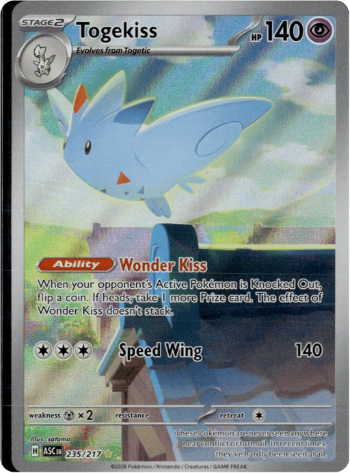 2026 Togekiss #235 Ascended Heroes