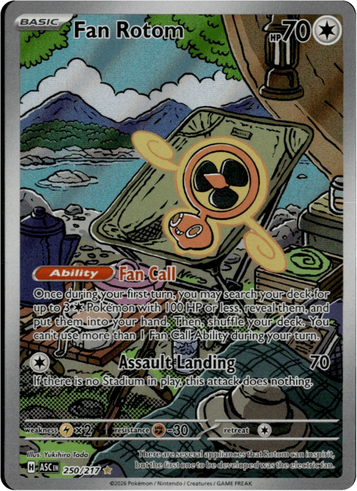 2026 Fan Rotom #250 Ascended Heroes