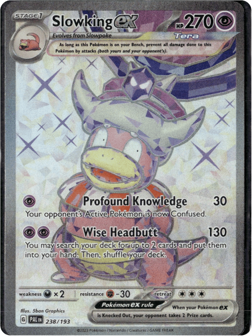 2023 Slowking ex #238 Paldea Evolved