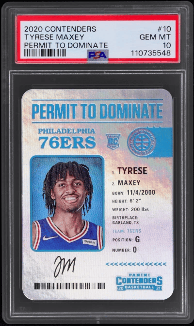 2020 Panini Contenders Permit To