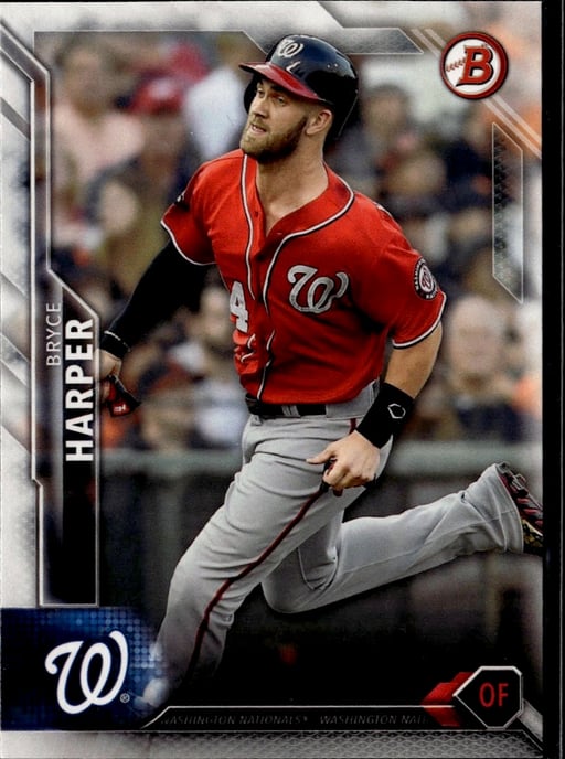 2016 Bryce Harper #100 Bowman