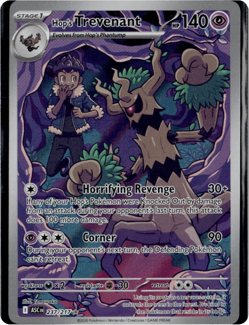 2026 Hop's Trevenant #237 Ascended Heroes