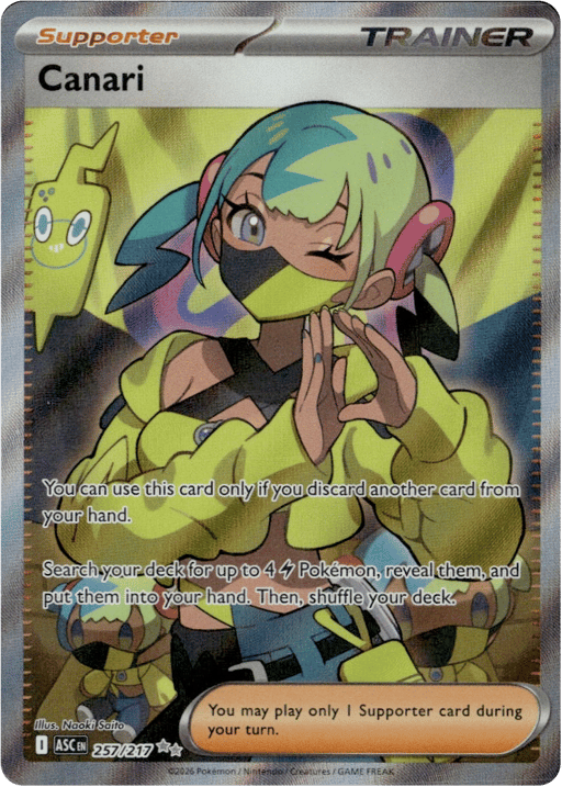 2026 Canari #257 Ascended Heroes