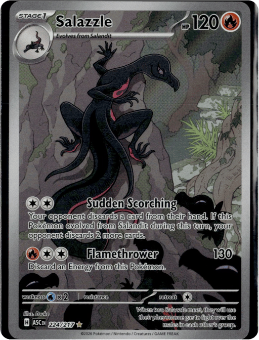 2026 Salazzle #224 Ascended Heroes