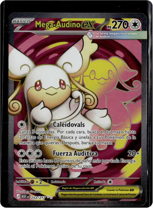 2026 Mega Audino ex #253 Ascended Heroes