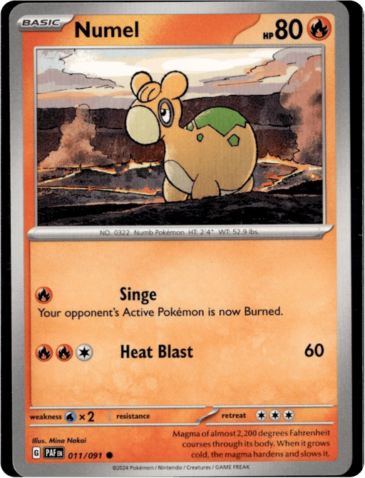 2024 Numel #11 Paldean Fates