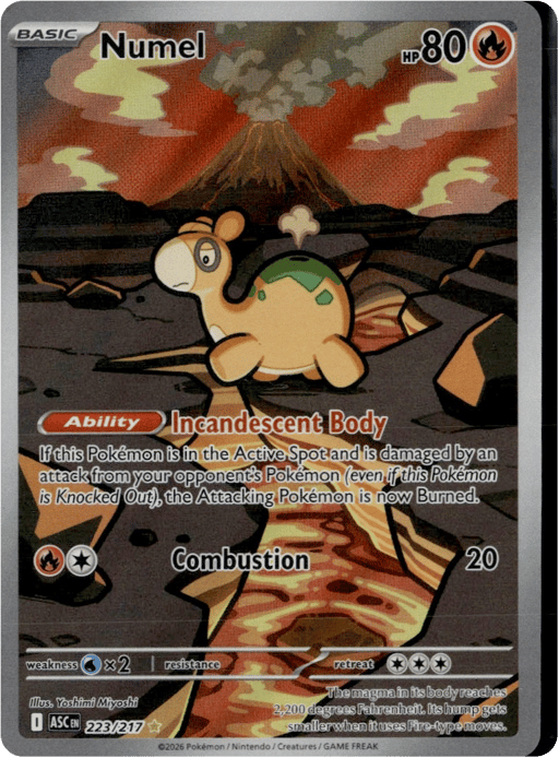 2026 Numel #223 Ascended Heroes