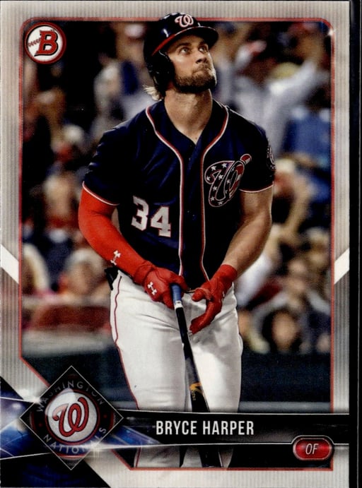 2018 Bryce Harper #69 Bowman