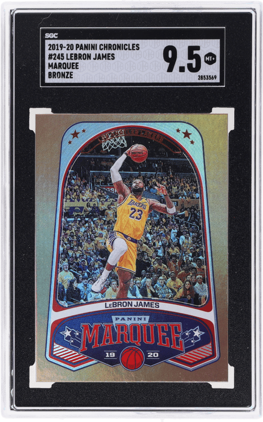 2019 Panini Chronicles Bronze LeBron James #245 SGC 9.5