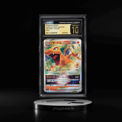 2022 Pokemon Japanese Sword & Shield Star Birth Holo Charizard VSTAR #15 CGC 10 PRISTINE