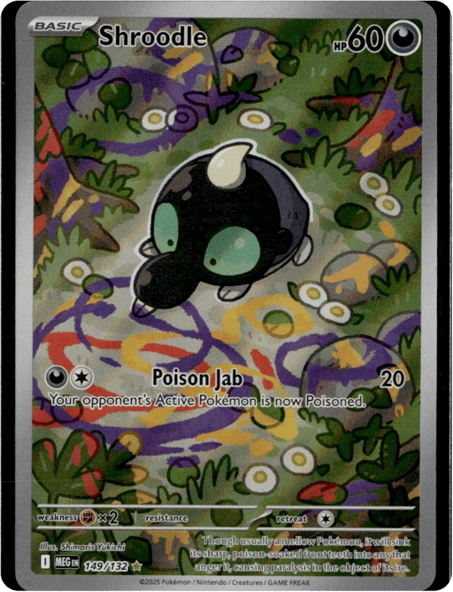 2025 Shroodle #149 Mega Evolution