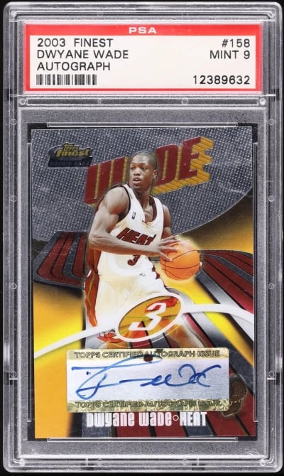 2003 Finest Basketball Dwyane Wa