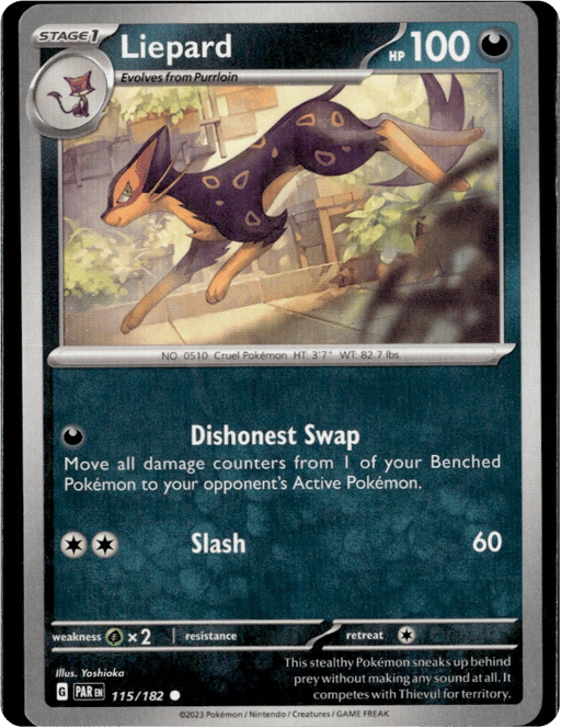 2023 Liepard #115 Paradox Rift