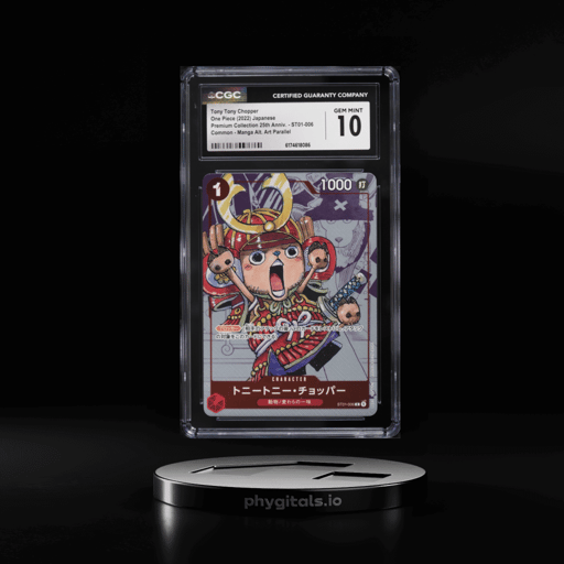 2022 One Piece Japanese Premium 25th Manga Art Tony Tony Chopper #ST01 CGC 10 GEM MINT