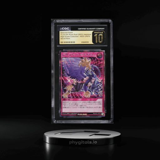 2023 Yu-Gi-Oh! Japanese RDHG Coll. Splendid Slash #HC01-JP070 CGC 10 PRISTINE