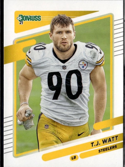2021 T. J. Watt #22 Donruss