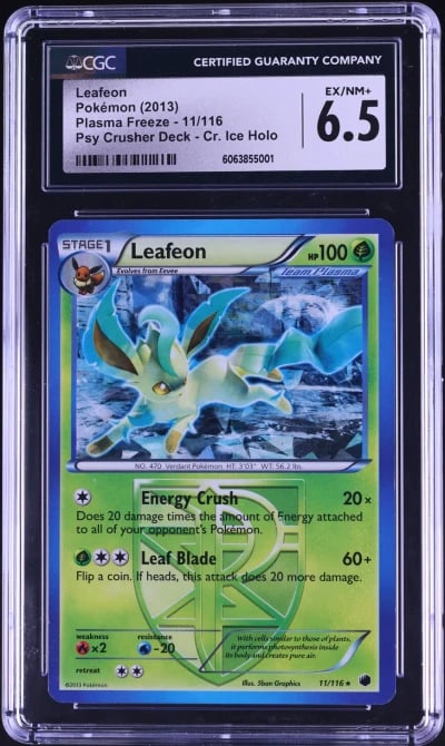 2013 Pokemon BW Plasma Freeze Ps