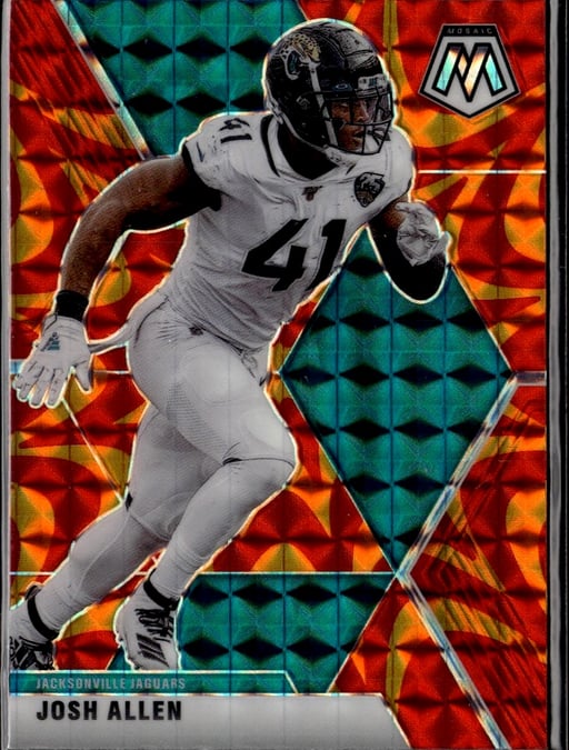 2020 Josh Allen #102 Mosaic