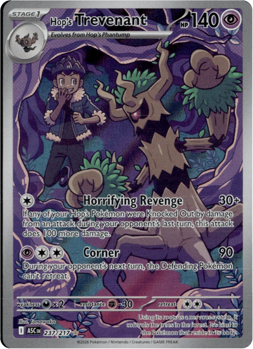 2026 Hop's Trevenant #237 Ascended Heroes