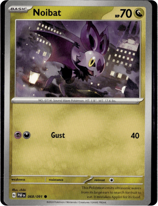 2024 Noibat #68 Paldean Fates