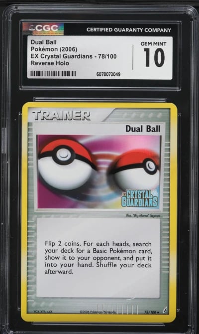 2006 Pokemon EX Crystal Guardian