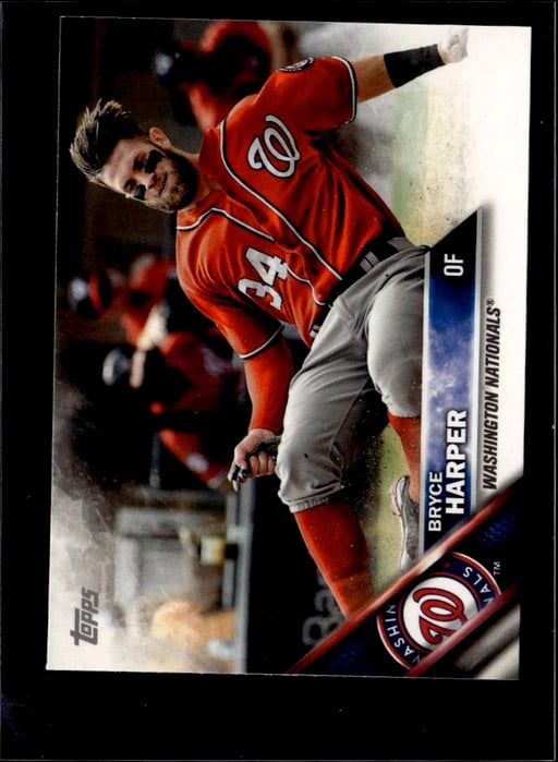 2016 Bryce Harper #100 Bowman