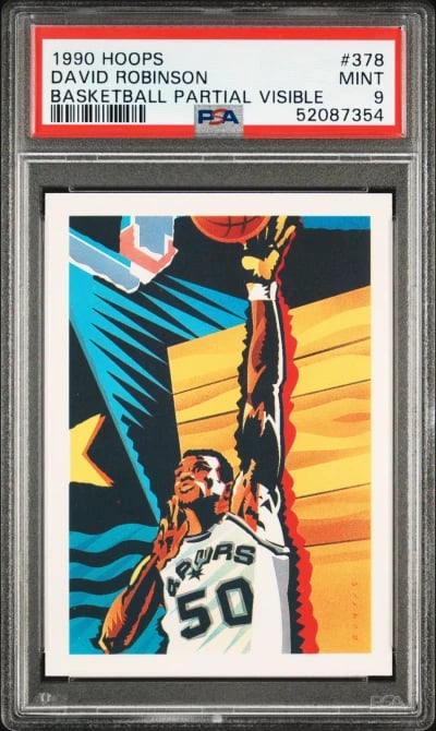 1990 HOOPS BASKETBALL PARTIALLY 