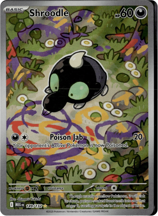 2025 Shroodle #149 Mega Evolution