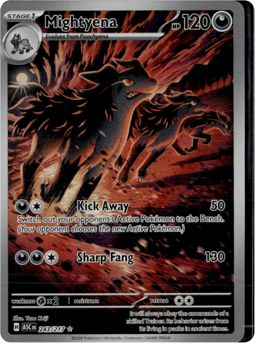 2026 Mightyena #243 Ascended Heroes