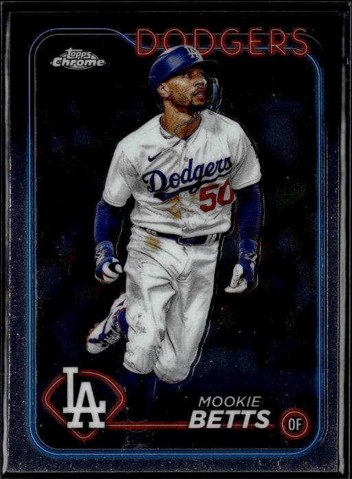 2024 Mookie Betts #296 Topps Chrome