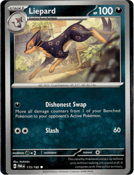 2023 Liepard #115 Paradox Rift