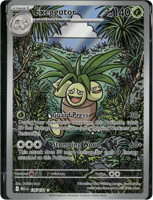 2025 Exeggutor #135 Mega Evolution