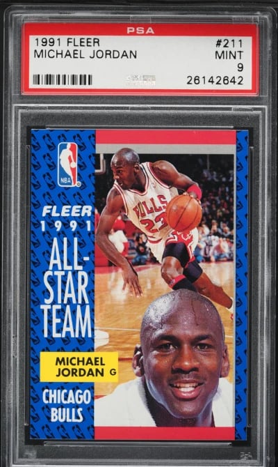1991 Fleer Basketball Michael Jo