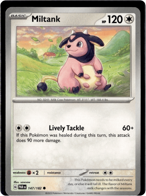 2023 Miltank #147 Paradox Rift