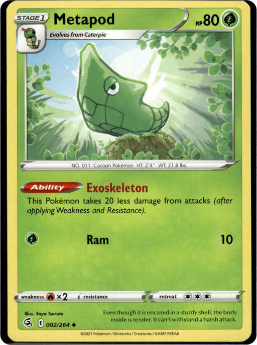 2021 Metapod #2 Fusion Strike