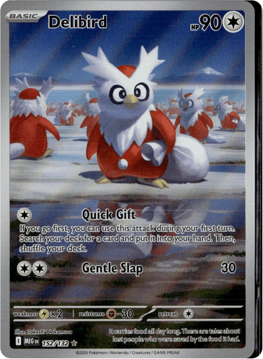 2025 Delibird #152 Mega Evolution