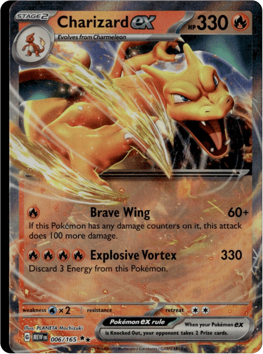 2023 Charizard ex #6 151