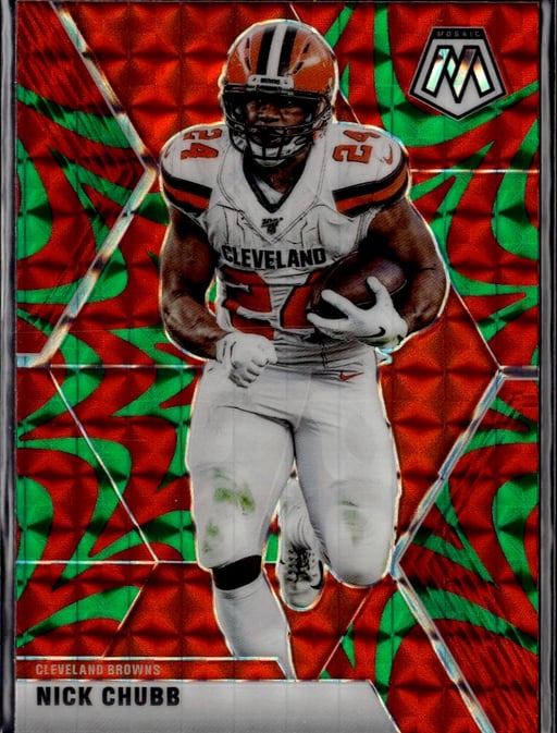 2020 Nick Chubb #53 Mosaic