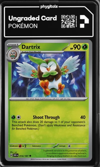 2023 Dartrix Obsidian Flames #01
