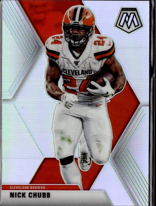 2020 Nick Chubb #53 Mosaic